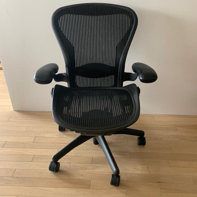 Herman Miller(ハーマンミラー)のハーマンミラー　アーロンチェア インテリア/住まい/日用品のオフィス家具(オフィスチェア)の商品写真