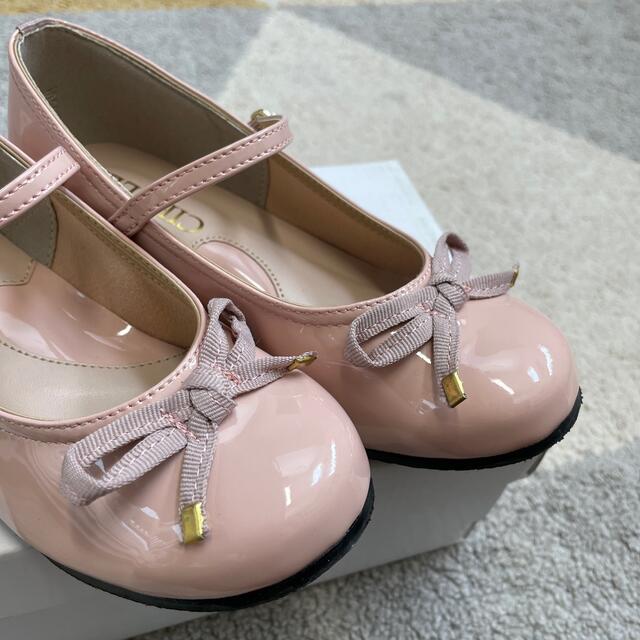 美品 リボン付きストラップシューズ ピンク 19cm 送料込の通販 by ME ストラップシューズ 靴 19センチ