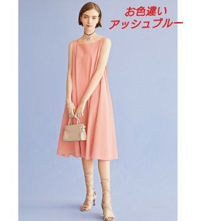 フォクシー(FOXEY)の✿ご専用✿ FOXEY "Rosie Flare" アッシュブルー 38(ひざ丈ワンピース)