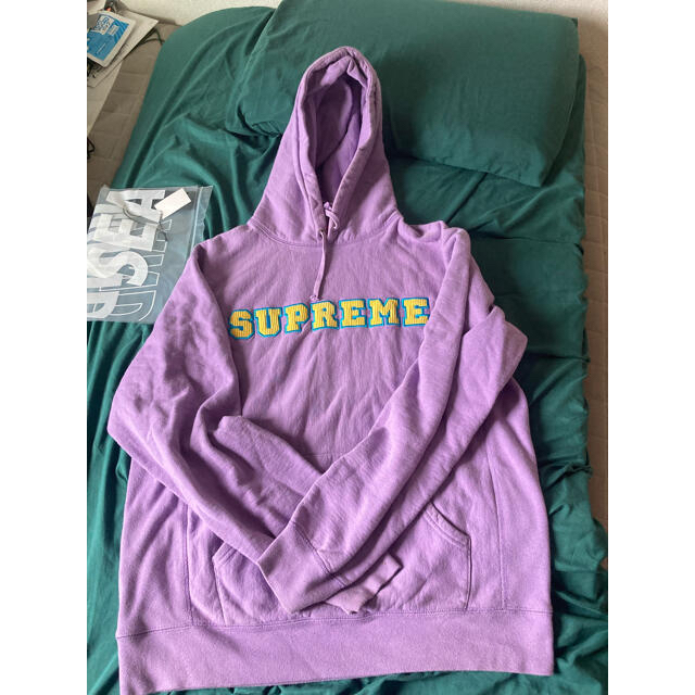 Supreme Cord Collegiate Logo Hooded