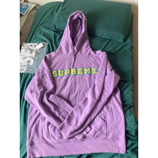 シュプリーム(Supreme)のSupreme Cord Collegiate Logo Hooded(パーカー)