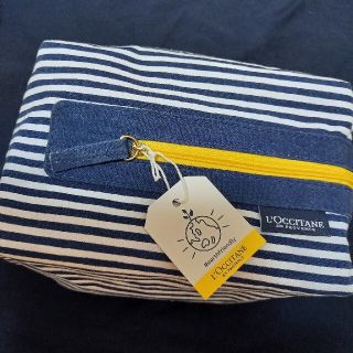 ロクシタン(L'OCCITANE)のロクシタン　ストライプポーチ(ポーチ)