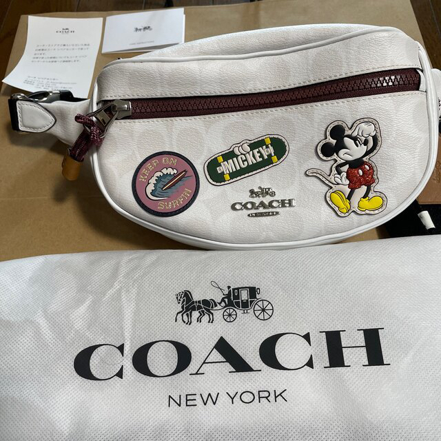 Disney×COACH(ディズニー×コーチ) ウエストバッグ