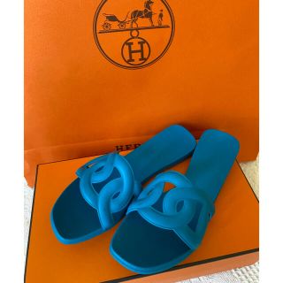 エルメス(Hermes)のゆみみさま専用エルメスラバーサンダル(サンダル)