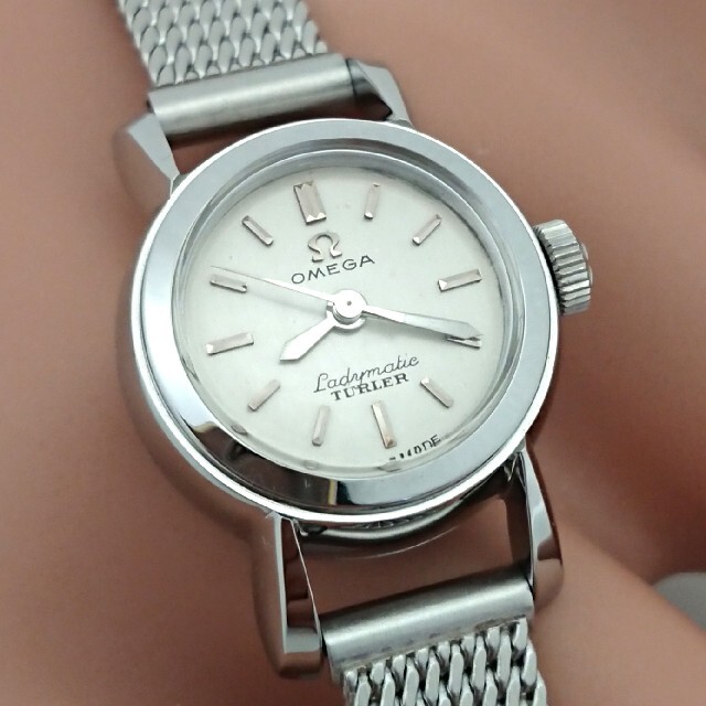 OMEGA - OH済 1956年製 オメガ レディマティック初代モデル Turler W