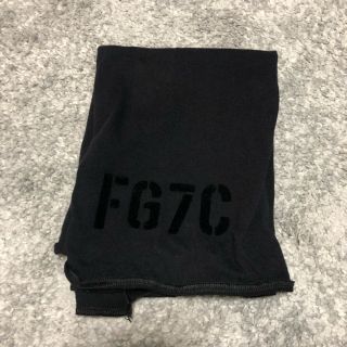 フィアオブゴッド(FEAR OF GOD)のfearofgod  スカーフ　マスク　　黒(バンダナ/スカーフ)