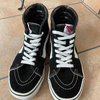 ヴァンズ(VANS)のVANS SK8-HI(スケートハイ) ブラック　24.0cm(スニーカー)