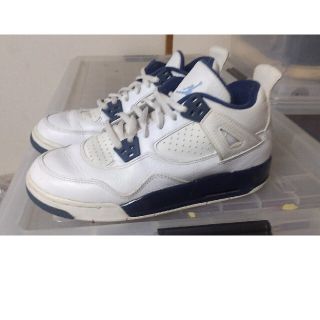 ナイキ(NIKE)の希少 限定 NIKE AIR JORDAN 4 RETRO BG 23.5cm(スニーカー)