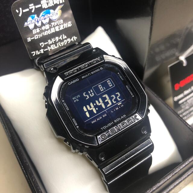 美品 GW-M5610BB-1JF グロッシーブラックシリーズ