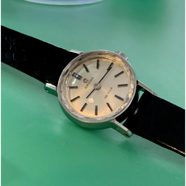 腕時計オーバーホール済み　動作保証2年　OMEGA  DEVILLE カットガラス