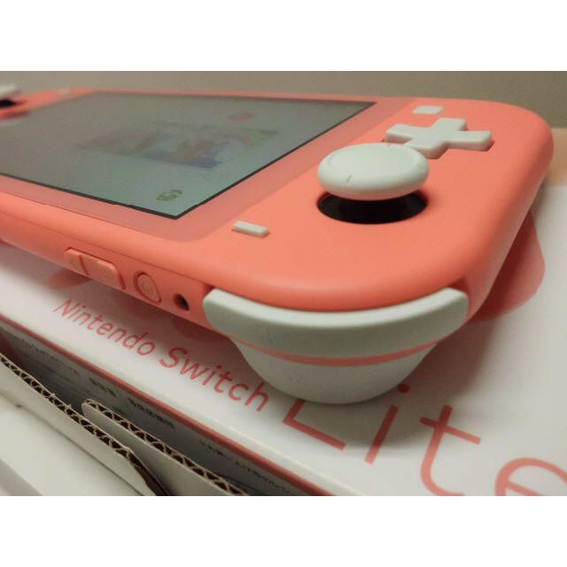 Nintendo Switch(ニンテンドースイッチ)のNintendo Switch Lite Coral エンタメ/ホビーのゲームソフト/ゲーム機本体(携帯用ゲーム機本体)の商品写真