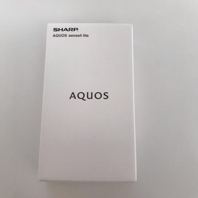 AQUOS sense4 lite ブラック　モバイル