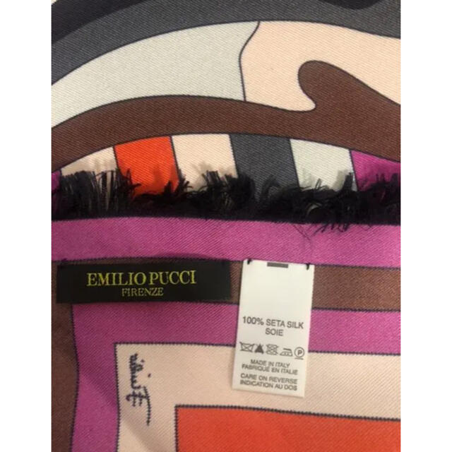EMILIO PUCCI(エミリオプッチ)のとなりのトトロ様専用　エミリオプッチ  スカーフ レディースのファッション小物(バンダナ/スカーフ)の商品写真