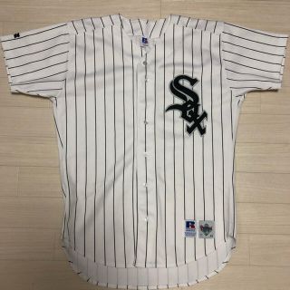 マジェスティック(Majestic)の希少 MLB ホワイトソックス ユニホーム 44(Tシャツ/カットソー(半袖/袖なし))