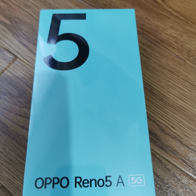 Oppo Reno5 A アイスブルー SIMロック解除