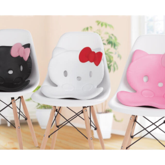ハローキティ - style up Hello Kitty 骨盤サポート 座椅子の ハローキティ - style up Hello Kitty 骨盤サポート 座椅子の