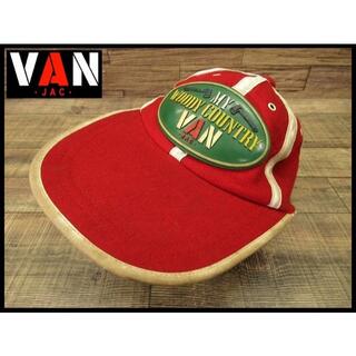 ヴァンヂャケット(VAN Jacket)の70s 非売品 VAN JAC ヴァンヂャケット カーペンターズ キャップ 赤(キャップ)