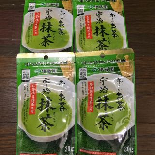 イトウエン(伊藤園)の伊藤園　おーいお茶　宇治抹茶　粉末茶　4袋セット(茶)