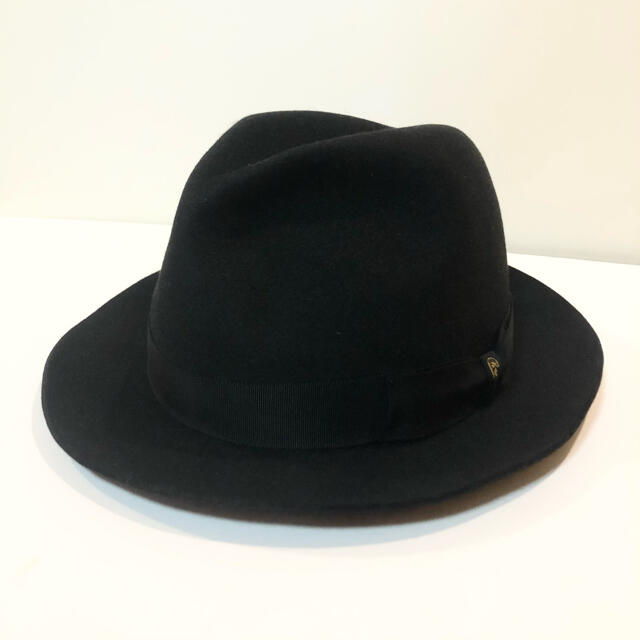 Borsalino - ボルサリーノ 定価4.4万 高級 ラビットファー ハット