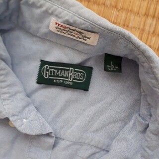 USA Made  GITMAN&BROS  オックスフォードシャツ(シャツ)