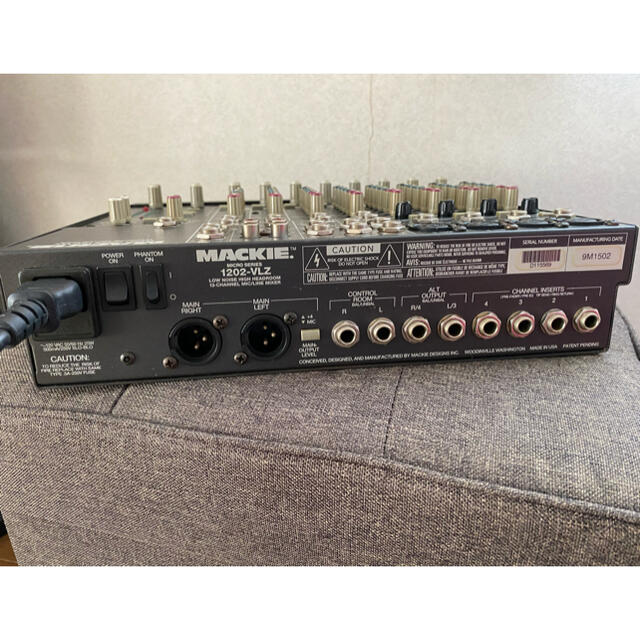 MACKIE 1202-VLZ 楽器のレコーディング/PA機器(ミキサー)の商品写真
