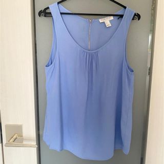 フォーエバートゥエンティーワン(FOREVER 21)のforever21 シフォン素材　タンク(美品)インナー付き(未開封)Sサイズ　(シャツ/ブラウス(半袖/袖なし))