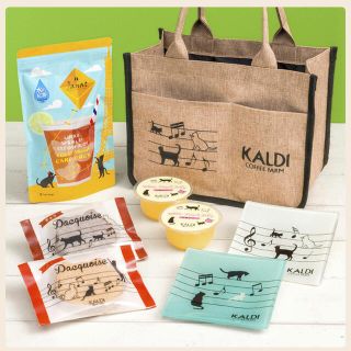 カルディ(KALDI)のKALDI カルディ 猫の日 バッグ ネコバッグ2021 (トートバッグ)