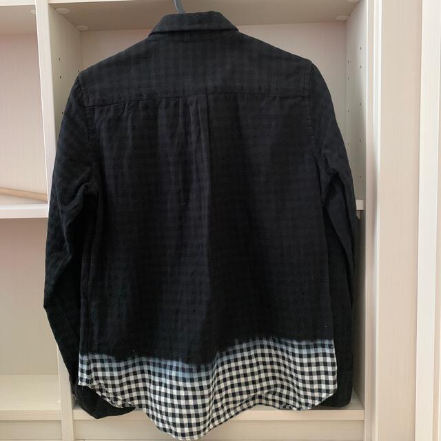 BLACK COMME des GARCONS(ブラックコムデギャルソン)のBLACK COMME des GARÇONS  ギャルソン　ギンガム　シャツS メンズのトップス(シャツ)の商品写真