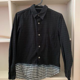 ブラックコムデギャルソン(BLACK COMME des GARCONS)のBLACK COMME des GARÇONS  ギャルソン　ギンガム　シャツS(シャツ)