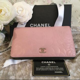 シャネル(CHANEL)のシャネル カメリア 長財布(財布)