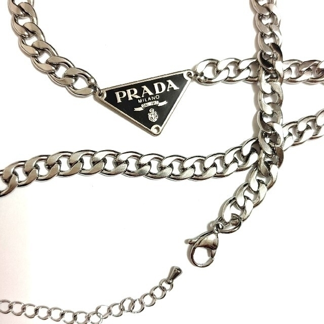 ネックレス プラダ PRADA  アレルギー対応　プラダネックレス