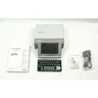 CASIO Ex-word 電子辞書 XD-SP6600◆100コンテンツ搭載 (OA機器)