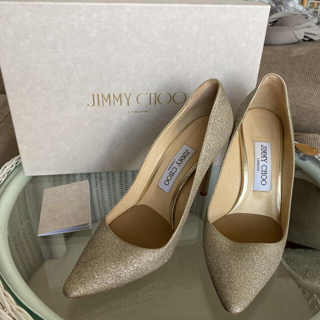 JIMMY CHOO - ジミーチュウ パンプス サイズ37 ROMY100 DGZの通販 by