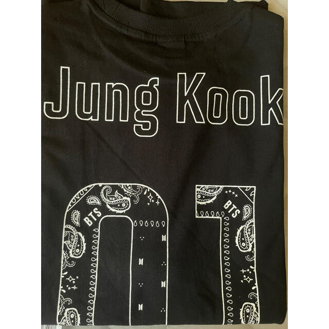 bts チームTシャツ　ジョングク　JUNGKOOK Lサイズ　グク