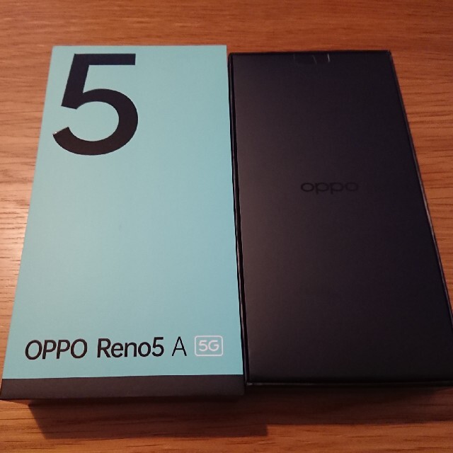 OPPO Reno 5 A シルバーブラック  版