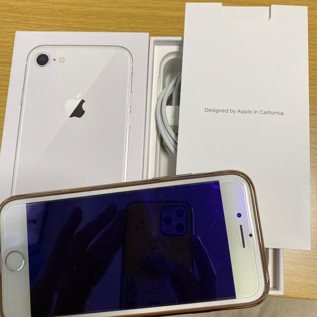 iPhone8 64G シルバースマートフォン本体