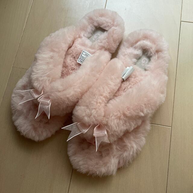 UGG ムートン　サンダル　ピンク