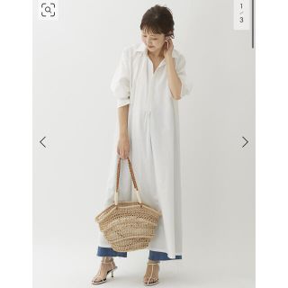 プラージュ(Plage)の【今季完売品】Plage プラージュ　クリーンカフタンワンピース(ロングワンピース/マキシワンピース)