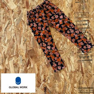 グローバルワーク(GLOBAL WORK)の【キッズ】GLOBAL WORK 花柄ズボン(パンツ/スパッツ)