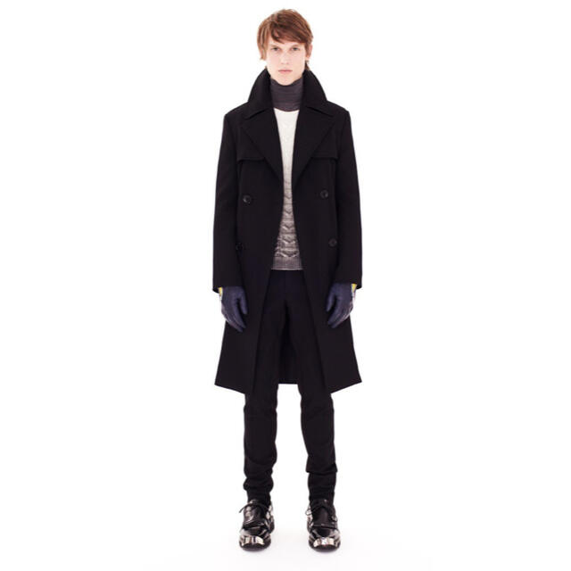 希少BALENCIAGA バレンシアガ サイズ46 2011aw トレンチコート
