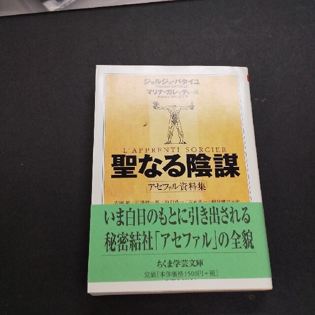 聖なる陰謀 アセファル資料集 エンタメ/ホビーの本(文学/小説)の商品写真