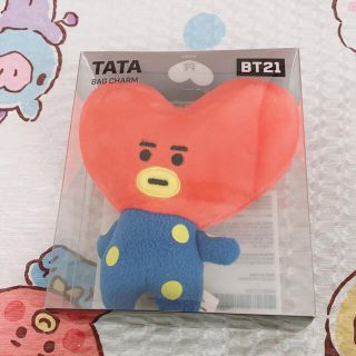 ボウダンショウネンダン(防弾少年団(BTS))のBT21 TATA タタ　公式　バッグチャーム(K-POP/アジア)