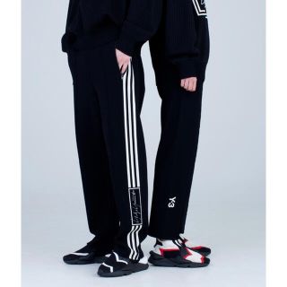 ワイスリー(Y-3)のY-3 U TECH KNIT WIDE PANTSテックニット　ラウンジパンツ(ワークパンツ/カーゴパンツ)