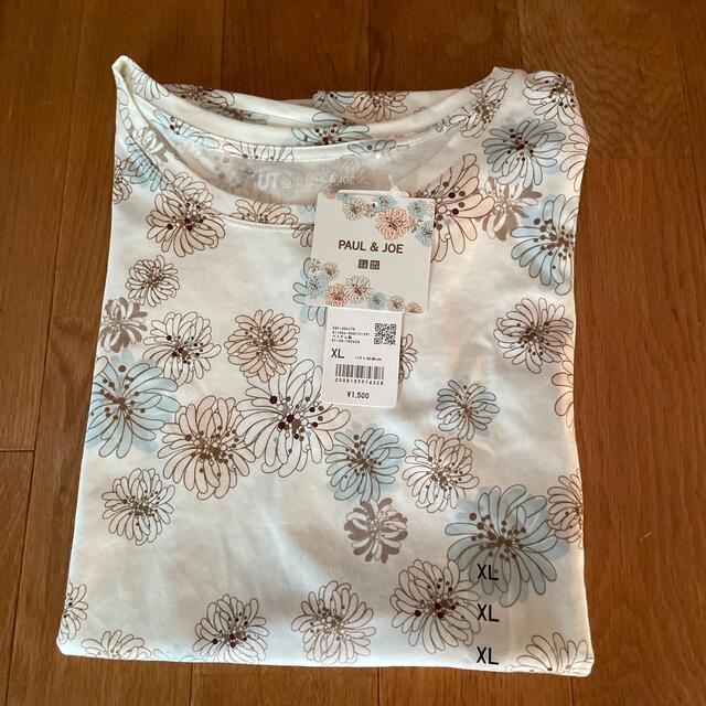 UNIQLO(ユニクロ)のユニクロ　Paul &JOE Ｔシャツ　XL レディースのトップス(Tシャツ(半袖/袖なし))の商品写真