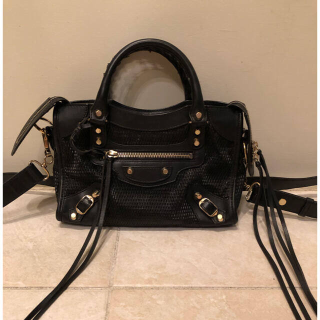 60%OFF】 BALENCIAGA BAG バレンシアガ ミニシティバック