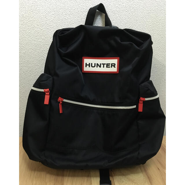 HUNTER ハンター リュック 黒 ブラック