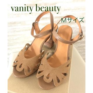 バニティービューティー(vanitybeauty)の【最終値下げ！】vanity beauty サンダル　Ｍサイズ(サンダル)