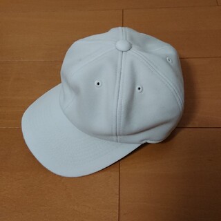 デサント(DESCENTE)の野球帽 白 C-712A Sサイズ(ウェア)