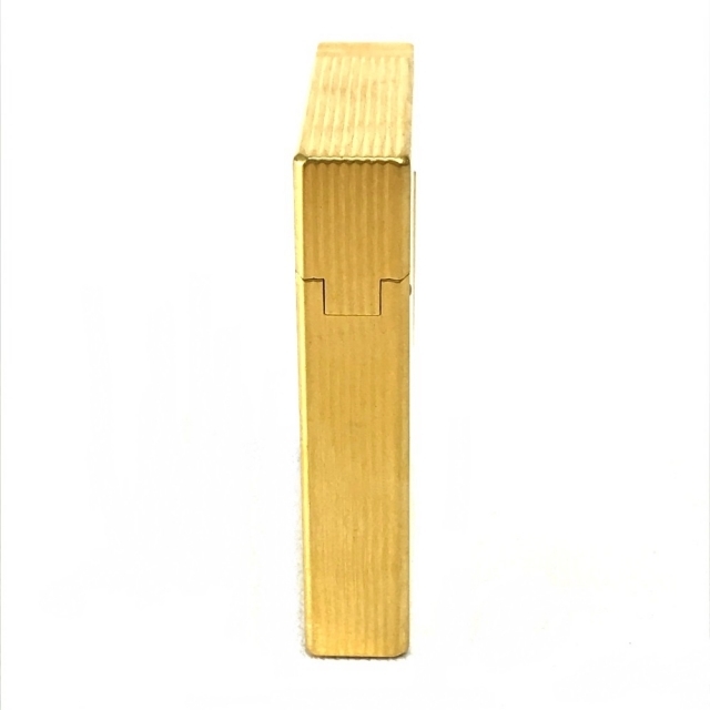 S.T. Dupont(エステーデュポン)のエス･テー･デュポン S.T.Dupont ラインゴールド ラインカット 18145 GATSBY ギャッツビー 喫煙具 ライター 真鍮 ゴールド メンズのファッション小物(タバコグッズ)の商品写真