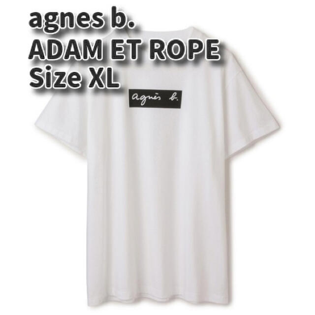 agnes b.×ADAM ET ROPE Tシャツ BOX ボックス ロゴ